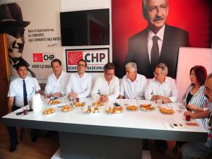 Vekillerden Kemere teşekkür ziyareti